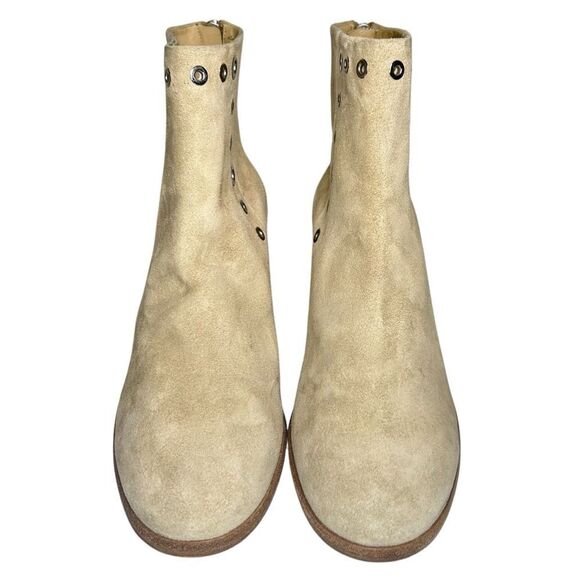Rag & Bone, “Willow” Suede Ankle Boot in Sand, Grommets - Size 41, 11 (US) Beige - Picture 10 of 16